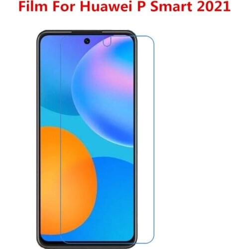 1/2/5/10 Pcs Ultra Thin Clear HD LCD Screen Protector Film With Cleaning Cloth Film For Huawei P Smart 2021