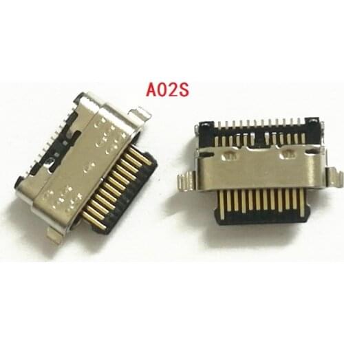 100Pcs USB Connector Charging Port Jack Plug Dock For Samsung Galaxy A10S A10 A01 A20s A30s A50s A12 A52 A32 A02s A11 S21