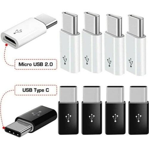 200pcs/lot V8 Micro usb Female to Type C Male Adapter Converter cable Accessory Bundles For Letv for nokia
