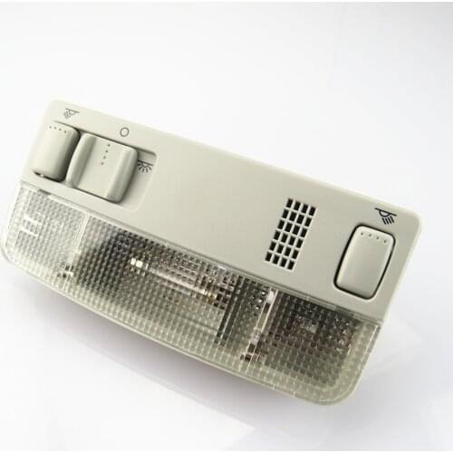 RWSYPL Car Interior Dome Reading Light Gray Color Lamp Mirror lights 1TD 947 105 3B0 947 105 C For Passat B5 Polo Touran Golf 4