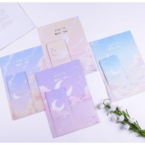 Castle In The Sky Paper Envelope Letter Paper Set Confession Letter Stationery Wedding Invitation Love Writing School Supplies
