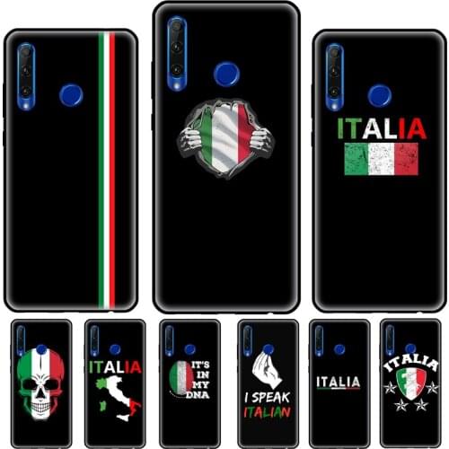 Italy Italia National Flag For Huawei Honor 8X 9X 7X 7C 6A 8A 7S 8S 8 9 10 10X Lite 10i 7A 20 6C 4C Pro Case Cover