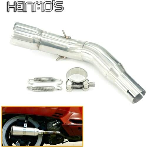 For Piaggio Vespa GTS 250 300 Discharge Tube Exhaust Middle Pipe Gas Replacement GTS250 GTS300 2007-2016 2017 2018 2019 2020