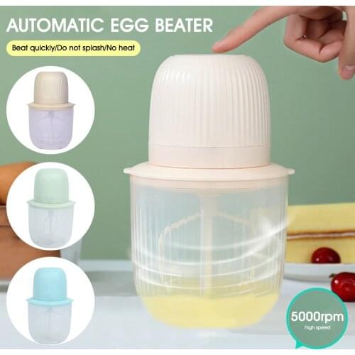 Electric Egg Beater Wireless Automatic Egg Whisk Beater with High-power Motor Foamer Mixer Kitchen Tool 900ML