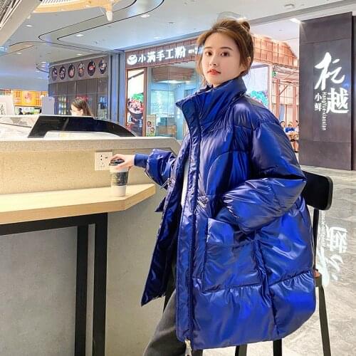 ISENMAL Womens Winter Jacket 2020 New Women Parkas Thick Down Cotton Warm Coats Korean Streetwear Hoodies Black Jacket Women