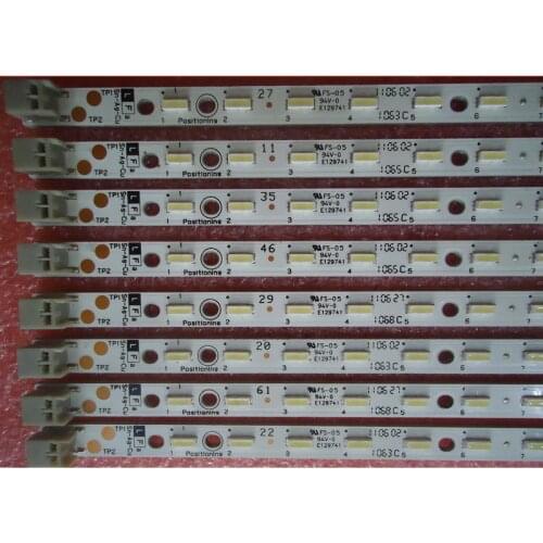 LCD-52LX530A LCD-52LX830A backlight 1piece=56LED 591MM emit ice cold white light