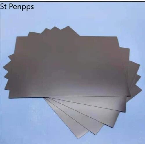 A4 Magnet Sheets Black Magnetic Mats for Refrigerator Photo and Picture Cutting Die Craft Magnets Magnetic on One Side 0.5mm