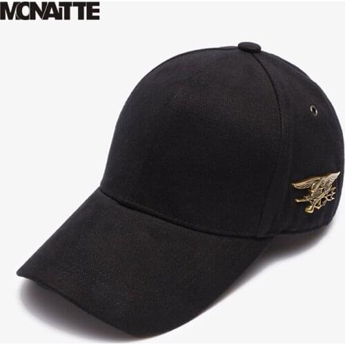 Monaitte Black Cap Solid Color Baseball Cap Snapback Caps Casquette Hats Fitted Casual Gorras Dad Hats For Men Women Unisex