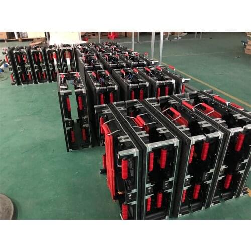 P4.81mm outdoor 500x500mm Full Color RGB Die Casting Aluminum Waterproof Cabinet LED Video Wall, Led Display Board, led screen