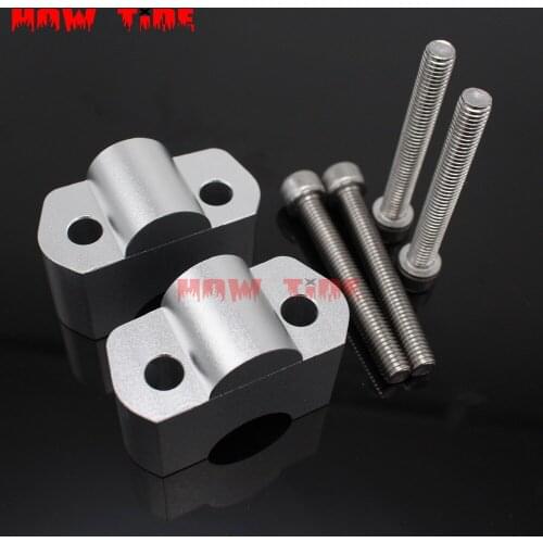 CNC machining handlebar riser clamp extension adapter for BMW G310GS G310R 2017-2018