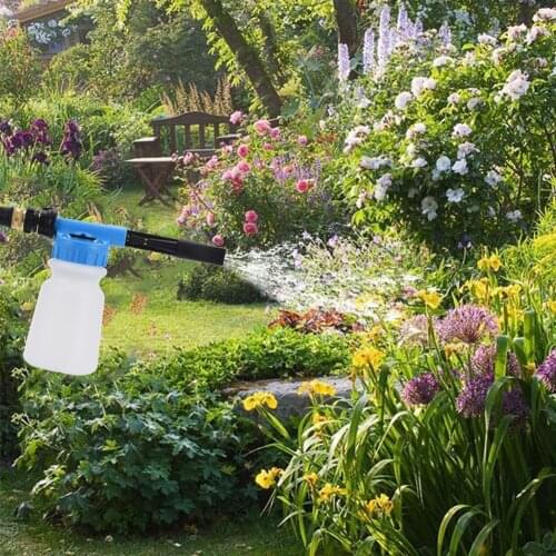 Car Wash Foam Gun, Adjustable Hose Wash Sprayer Snow Foam Blaster with Thick Suds -for Car Home Cleaning，with Quick Connector