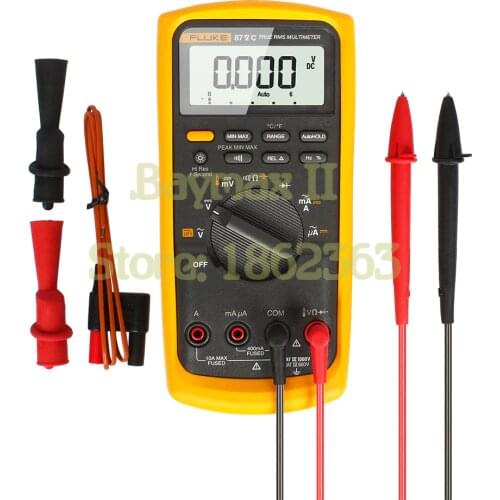 Fluke 87VC industrial multimeter F87V/C Ex Intrinsically Safe True RMS Multimeter temperature Conductance tester