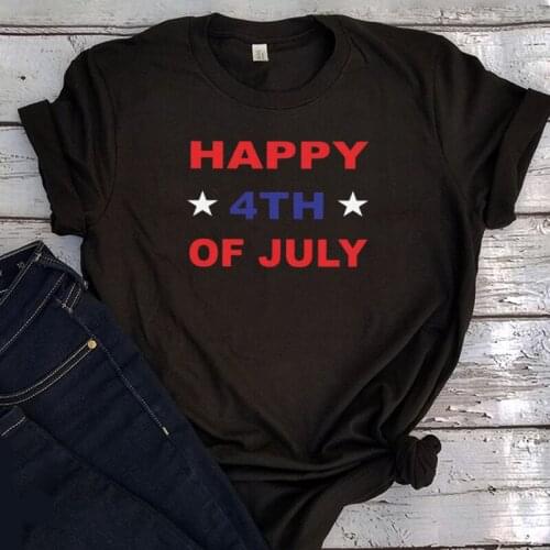Independence Day Usa Shirt 2021 4th of July Tshirt Women Happy 4th of July Short Sleeve Unisex Clothes Aesthetic Summer Tees