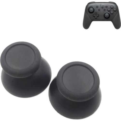 2PCS Joystick Thumbstick Replacement Grips for Nintendo Switch Pro Controller