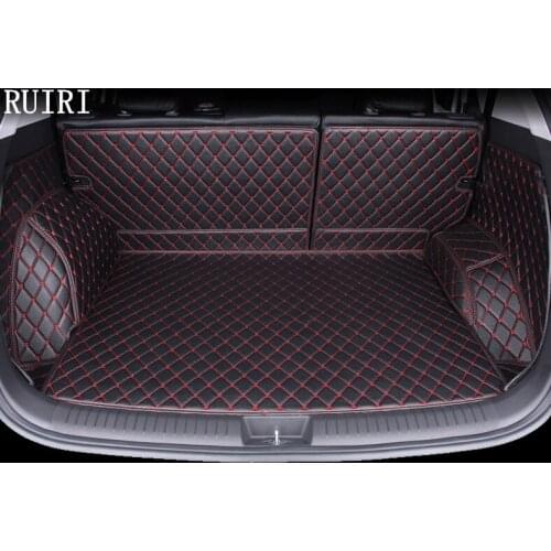 High quality! Special trunk mats for Hyundai Creta 2018 durable boot carpets cargo liner mat for Creta 2017-2014,Free shipping