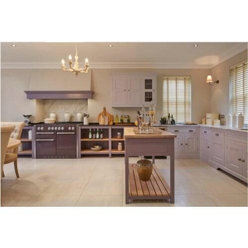 2017 traditional solid wood kitchen cabinet keukenkast armadio da cucina wooden kitchen furnitures S1606042