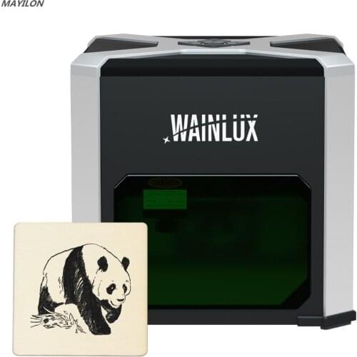 3000mw CNC Wifi K6 Laser Engraver DIY Logo Mark Printer Cutter Woodworking Mini Laser Engraving Machine Engraving Range