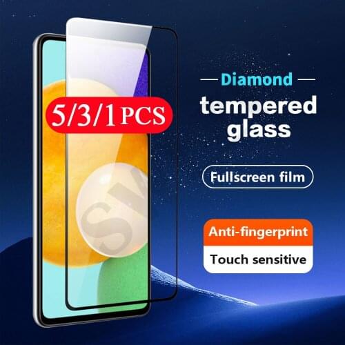 5/3/1Pcs 9D full cover for Samsung Galaxy A11 A12 A01 A02 A02S Phone Screen Protector Tempered Glass protective Film smartphone