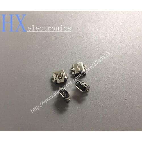 Free shipping 20PCS 5P short body sinking MINI USB 5P USB socket broken Board USB data port