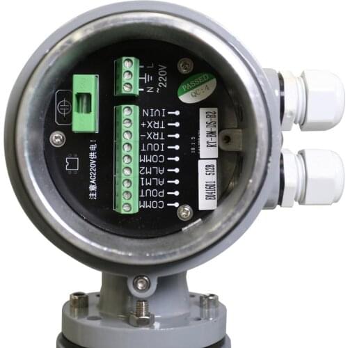 Digital 4-20ma rs485 ptfe water flow meter sensor electromagnetic flowmeter converter