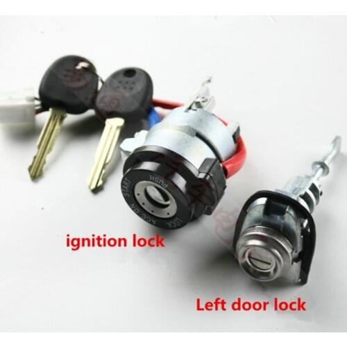 DAKATU Car Lock Cylinder Full Set For KIA Forte Left Door lock cylinder Ignition Car Lock Cylinder