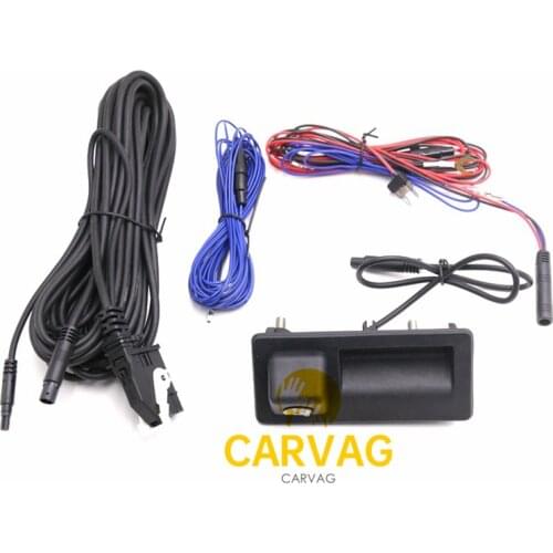 FOR VW RGB Rear View Reversing Camera RVC Golf Plus jetta MK5 5 MK6 VI Tiguan Passat B7 RNS510 RNS315