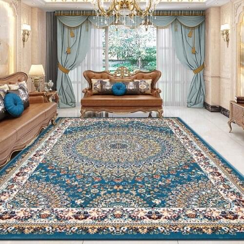 Imported Persian Carpets Living Room Thick Polypropylene Home Carpet Bedroom American Study Room Rug Sofa Coffee Table Floor Mat