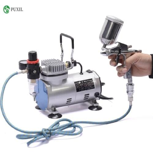 TC-20B 220V 23-25 L/ min 1/5Hp Small Airbrush Compressor Small Vacuum Pump airtight pump
