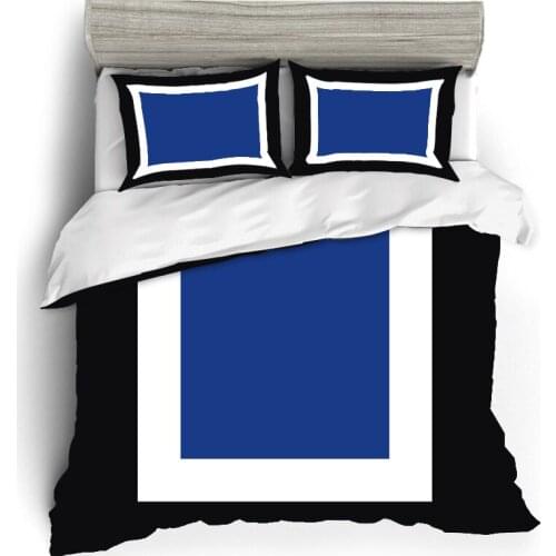 Colorful High Quality Bedding Set Bedding Set Luxury Duvet Cover Bed Sheets Pillowcases Home Textile Bed Linen Cotton