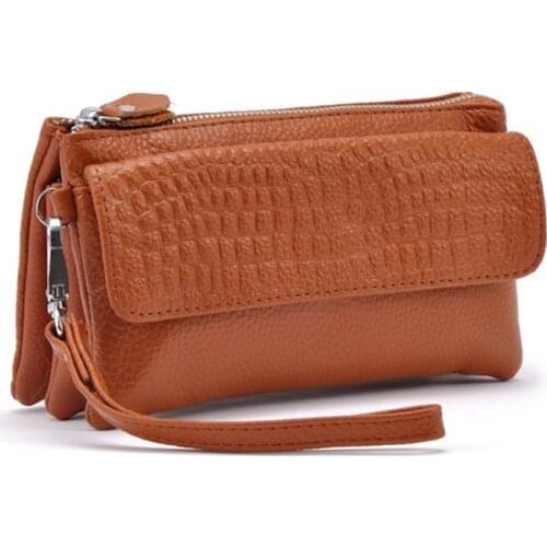 Fashion Cow Leather Crossbody Bag Alligator Shoulder Bag Luxury Handbags Women Bags Designer Day Clutch Coin Purse Card Wallet