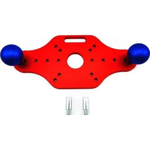 Trimming Machine Bottom Plate Bakelite Milling Mounting Plate for Woodworking Trimming Slotted Chamfer popular