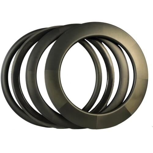 OEM 700C U Shape 25mm 50mm clincher tire carbon bike rim wheel cycling part online cheap sale manufacturing from Chinese factory