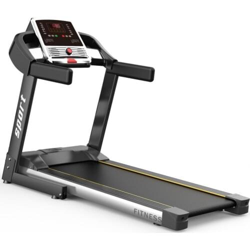 Professional Home Treadmill Multi-Function Damping Electric Treadmill Foldable Mute 4.3-inch Screen Running Machine Fitness