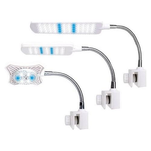 Aquarium Led Lighting Waterproof Fish Tank Clip Light Crystal Aquarium Lamp Submersible Underwater Clip Lamp Plant Lamp Decor