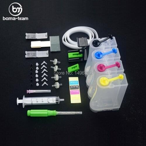 Universal 4Color Continuous Ink Supply System with accessaries ink tank for use in HP Canon Brother Epson all printer CISS