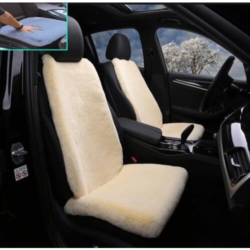 Universal Winter Warm Car Seat Cover Non-slip Cushion Car Seat Protector Suitable For Car Interior Front And Rear Car Seat Cover