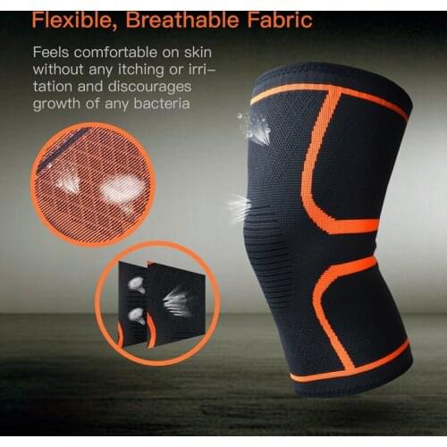 Knee Support Protective Knee Pads 1 Elastic Compression Knee Support Belt Used for Running Basketball Volleyball Fitness Knee