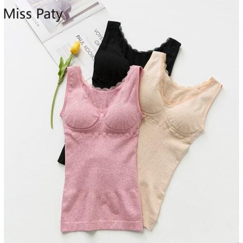 Womens undershirt lace crop tops black camisole singlet thermal shirt underwear woman mother-in-law camisoles and tank tops