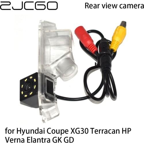 ZJCGO CCD Car Rear View Reverse Back Up Parking Night Vision Camera for Hyundai Coupe XG30 Terracan HP Verna Elantra GK GD