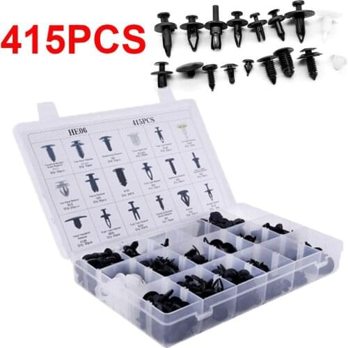 415 UDS Automobile Door-panel Lining Bumper Fixing Fastener Buckle Retainer 18 Size Car Lock Clip Kit Door GM Trim Panel