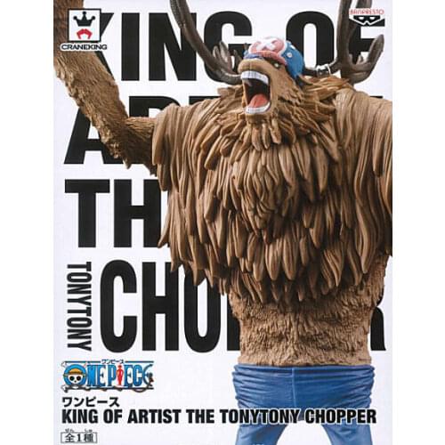 BANPRESTOS One Piece Chopper Crazy Ver. PVC Figures OP Luffy Tony Chopper Collectibles Model 9cm