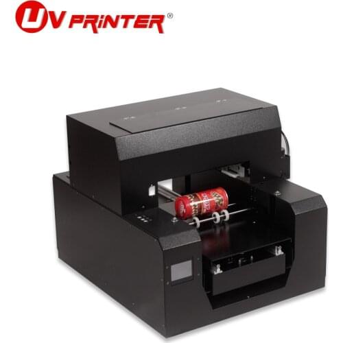 Cosmetic bottle pattern printing 6-color split ink cartridge commercial flat and cylindrical all-in-one machine