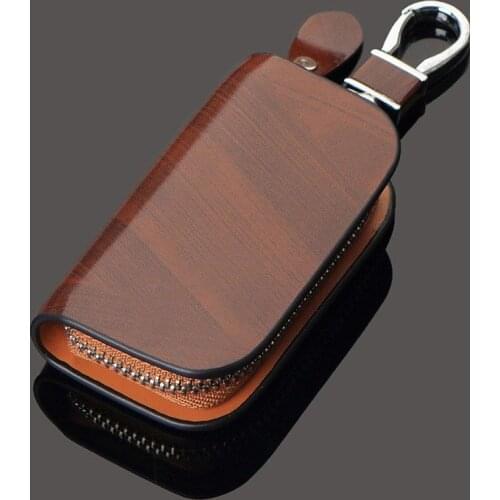 Leather Car key cover case with car Logo for Hyundai i40 i10 i25 ix35 Ioniq accent i30 ix35 elantra santa fe tucson i20 sonata