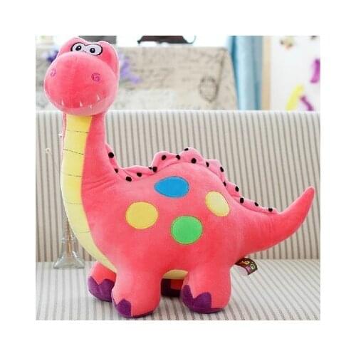 Cute cartoon dinosaur doll plush toy large dinosaur 65cm doll soft throw pillow, birthday gift x069