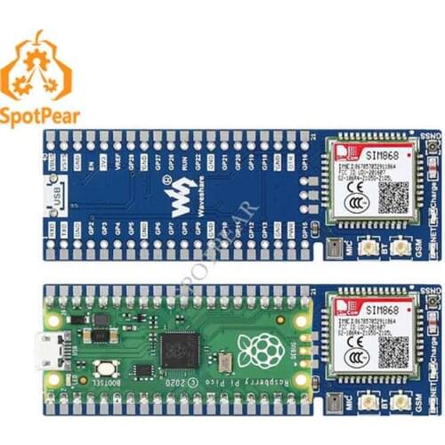 Raspberry Pi Pico SIM868 GSM/GPRS/GNSS Module Bluetooth Connection
