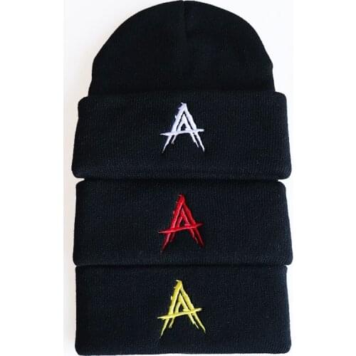 2021 New fashion letter AA pattern embroidery skull hat knitted hat men women winter warm and leisure all match hip hop hat