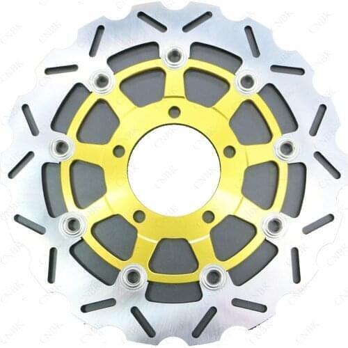 Front / Rear Disc Brake Rotor for KAWASAKI Zx-10r 1000 Zx10r 2004 - 2007 2005 2006 04 07 05 06