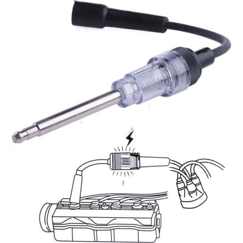 Spark Plug Ignition System Coil Engine In Line Auto Diagnostic Tester Ignition Test Tool Black