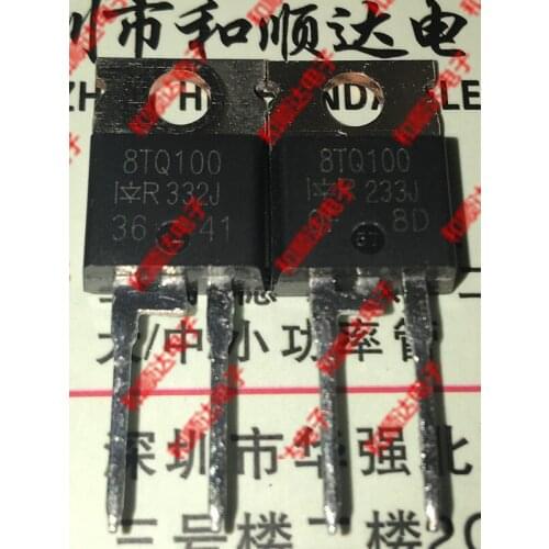 10pcs/lot 8TQ100 new spot TO-220 100V 8A