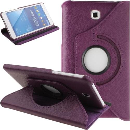 360 Rotating PU Leather Case for Samsung Galaxy Tab 4 7.0 SM T230 SM T235 SM-T231 Cover Tab 4 7.0' Flip Sand Holder Funda Capa